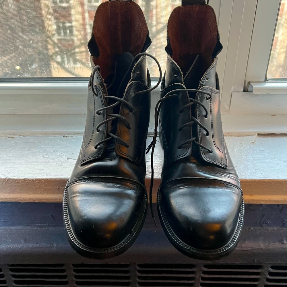 Ankle boots.